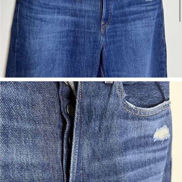 Levi’s Premium 501 Jeans Women’s Size 28x26 Distressed Button Fly - Picture 10 of 10